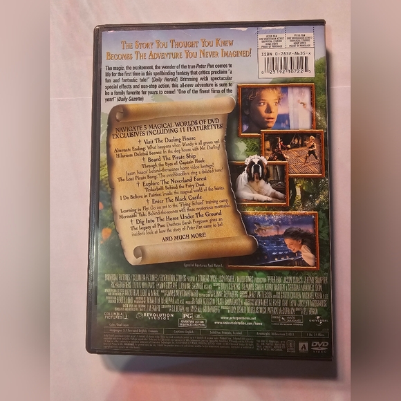 Peter pan kids dvd movie - Picture 2 of 3
